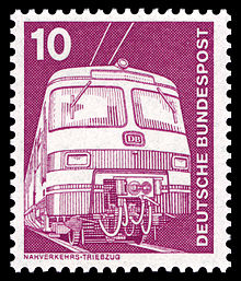 10-Pfennig-Briefmarke